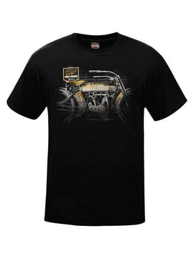 2XL Harley-Davidson Men's Black Label Collegiate T-Shirt Black 30291523 2XL Harley-Davidson Men's Black Label Collegiate T-Shirt Black 30291523